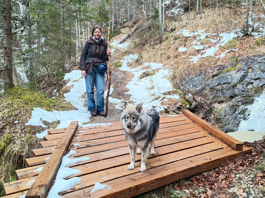 Wandern mit meiner Familie